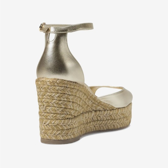 Stuart Weitzman Nudistcurve Espadrille Wedge Women's Shoes - Picture 16 of 16